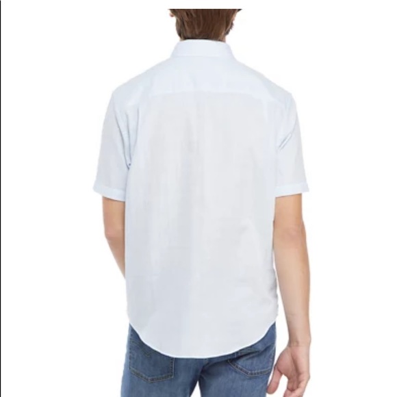 Mens Crown & Ivy short sleeve button down shirt - Picture 5 of 6